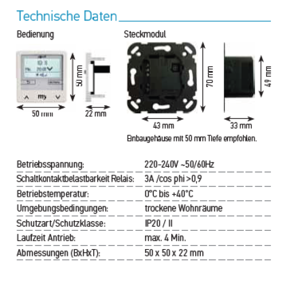 Soliris Smoove IB+ Steuergerät (Edizio)